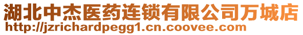 湖北中杰醫(yī)藥連鎖有限公司萬城店