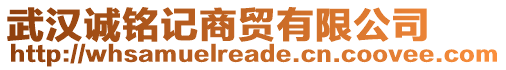 武漢誠銘記商貿(mào)有限公司