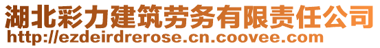 湖北彩力建筑勞務(wù)有限責(zé)任公司