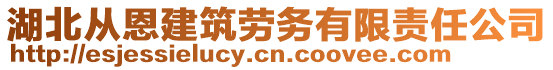 湖北從恩建筑勞務(wù)有限責(zé)任公司