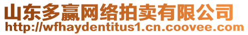 山東多贏網(wǎng)絡(luò)拍賣有限公司