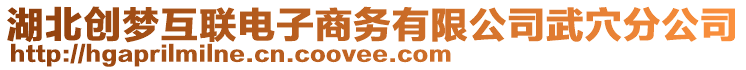 湖北創(chuàng)夢互聯(lián)電子商務有限公司武穴分公司