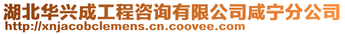 湖北華興成工程咨詢有限公司咸寧分公司