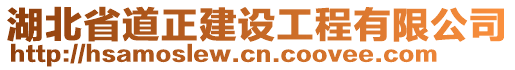 湖北省道正建設(shè)工程有限公司