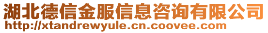 湖北德信金服信息咨詢有限公司