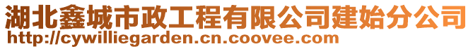 湖北鑫城市政工程有限公司建始分公司