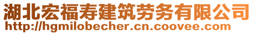 湖北宏福壽建筑勞務(wù)有限公司