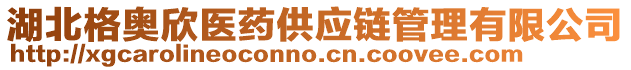 湖北格奧欣醫藥供應鏈管理有限公司