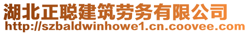 湖北正聰建筑勞務(wù)有限公司