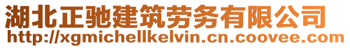 湖北正馳建筑勞務有限公司