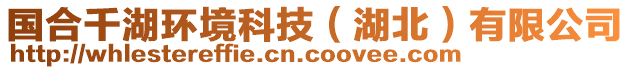 國合千湖環(huán)境科技（湖北）有限公司