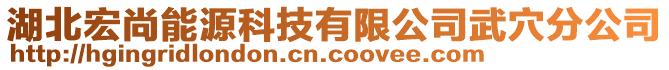 湖北宏尚能源科技有限公司武穴分公司