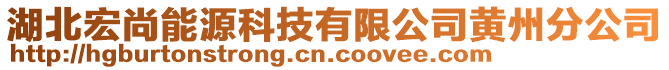 湖北宏尚能源科技有限公司黃州分公司