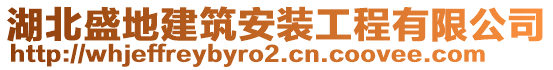 湖北盛地建筑安裝工程有限公司