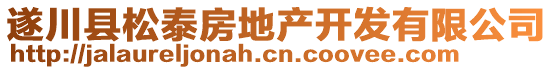 遂川縣松泰房地產(chǎn)開發(fā)有限公司