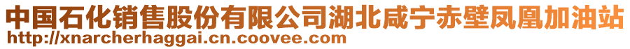 中國石化銷售股份有限公司湖北咸寧赤壁鳳凰加油站