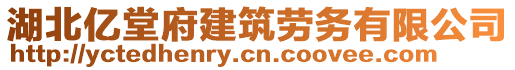 湖北億堂府建筑勞務有限公司