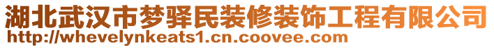 湖北武漢市夢驛民裝修裝飾工程有限公司