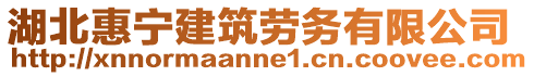 湖北惠寧建筑勞務(wù)有限公司