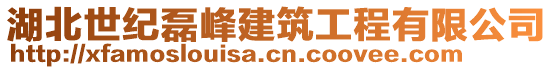 湖北世紀磊峰建筑工程有限公司