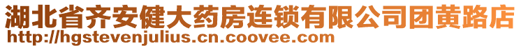 湖北省齊安健大藥房連鎖有限公司團(tuán)黃路店