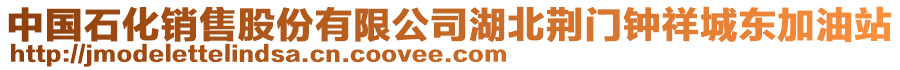 中國(guó)石化銷售股份有限公司湖北荊門鐘祥城東加油站