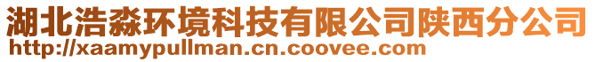 湖北浩淼環(huán)境科技有限公司陜西分公司