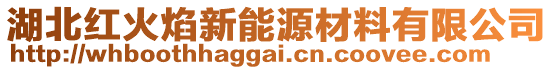 湖北紅火焰新能源材料有限公司