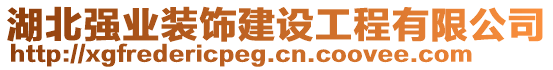 湖北強業(yè)裝飾建設工程有限公司