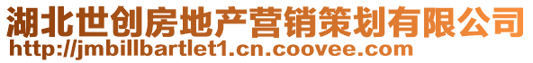 湖北世創(chuàng)房地產(chǎn)營銷策劃有限公司