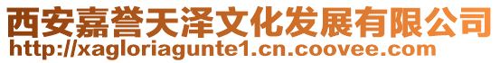 西安嘉譽天澤文化發(fā)展有限公司