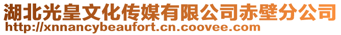 湖北光皇文化傳媒有限公司赤壁分公司