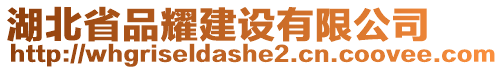 湖北省品耀建設(shè)有限公司