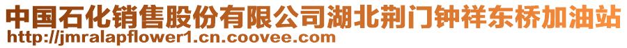 中國(guó)石化銷售股份有限公司湖北荊門鐘祥東橋加油站