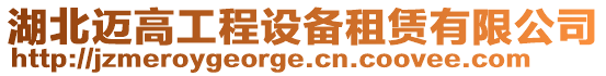 湖北邁高工程設備租賃有限公司