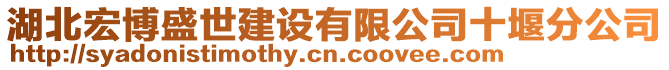 湖北宏博盛世建設有限公司十堰分公司