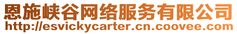 恩施峽谷網絡服務有限公司