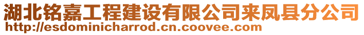 湖北銘嘉工程建設有限公司來鳳縣分公司