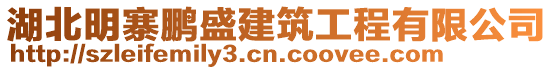 湖北明寨鵬盛建筑工程有限公司