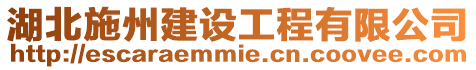 湖北施州建設工程有限公司