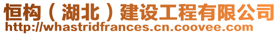 恒構(gòu)(湖北)建設(shè)工程有限公司