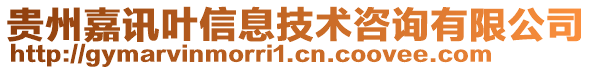 貴州嘉訊葉信息技術咨詢有限公司