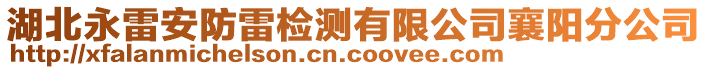 湖北永雷安防雷檢測有限公司襄陽分公司