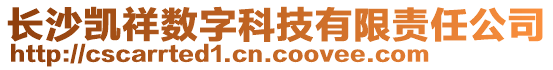 長沙凱祥數(shù)字科技有限責任公司