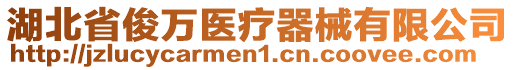 湖北省俊萬(wàn)醫(yī)療器械有限公司