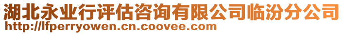 湖北永業(yè)行評估咨詢有限公司臨汾分公司