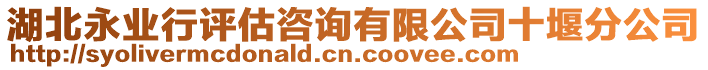 湖北永業(yè)行評估咨詢有限公司十堰分公司