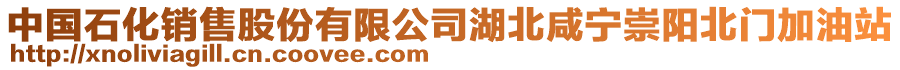 中國石化銷售股份有限公司湖北咸寧崇陽北門加油站