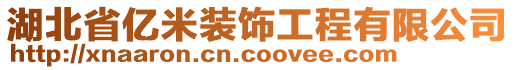 湖北省億米裝飾工程有限公司