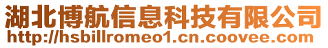 湖北博航信息科技有限公司